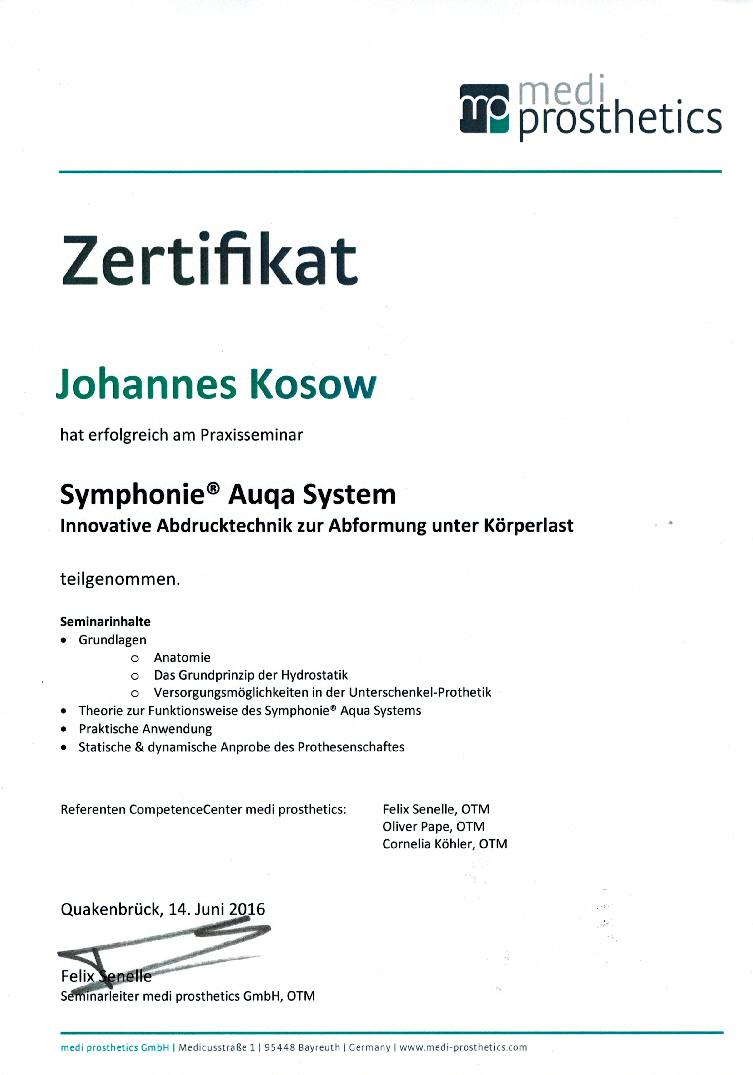 Synphonie Auqua System Johannes Zertifikat02092016